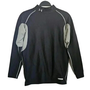 UA‎ Under Armour Black Pullover Fleece Jacket Big Boys XL